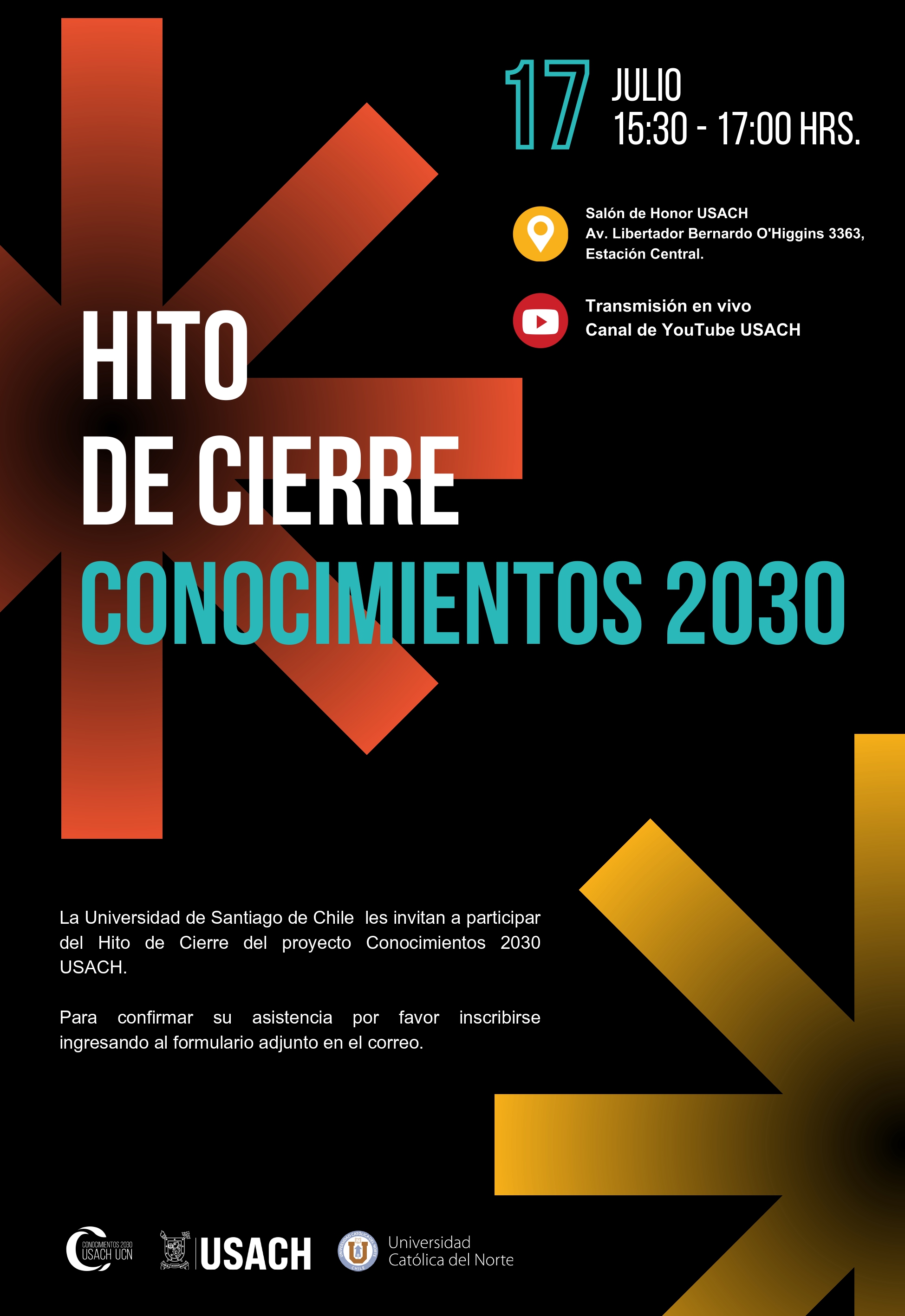 Afiche de la actividad.