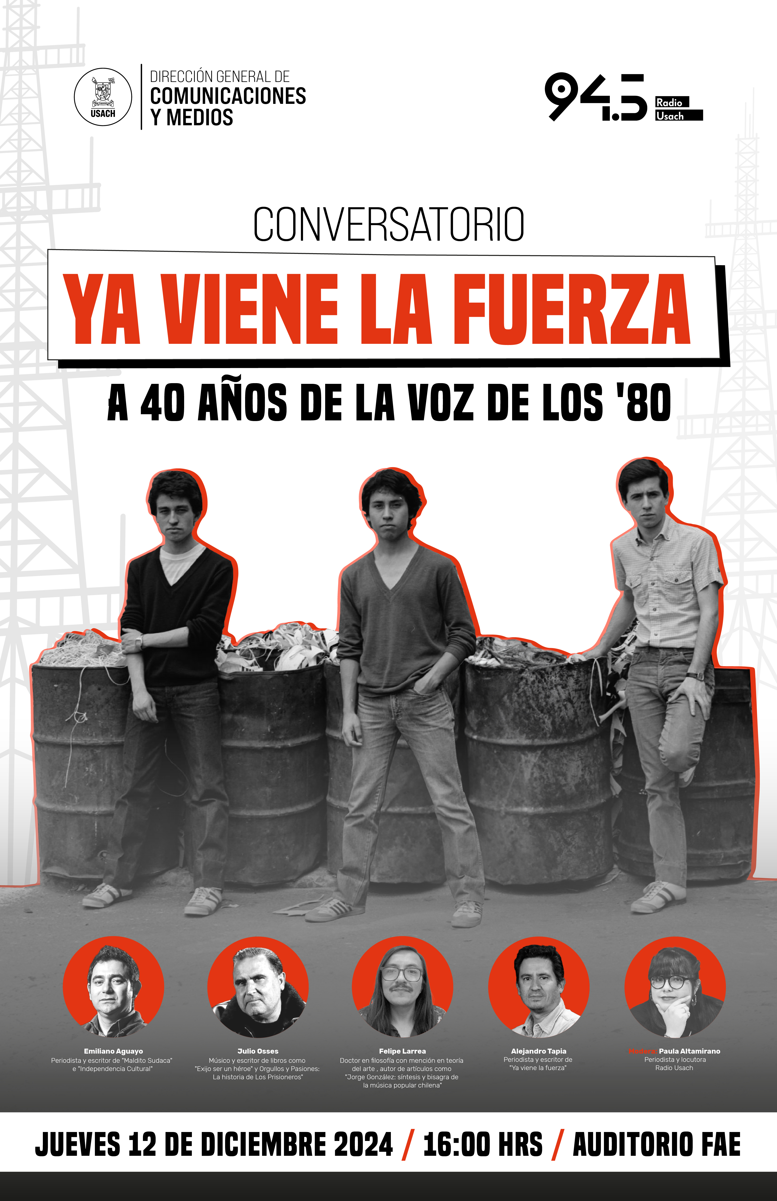 Afiche de la actividad.