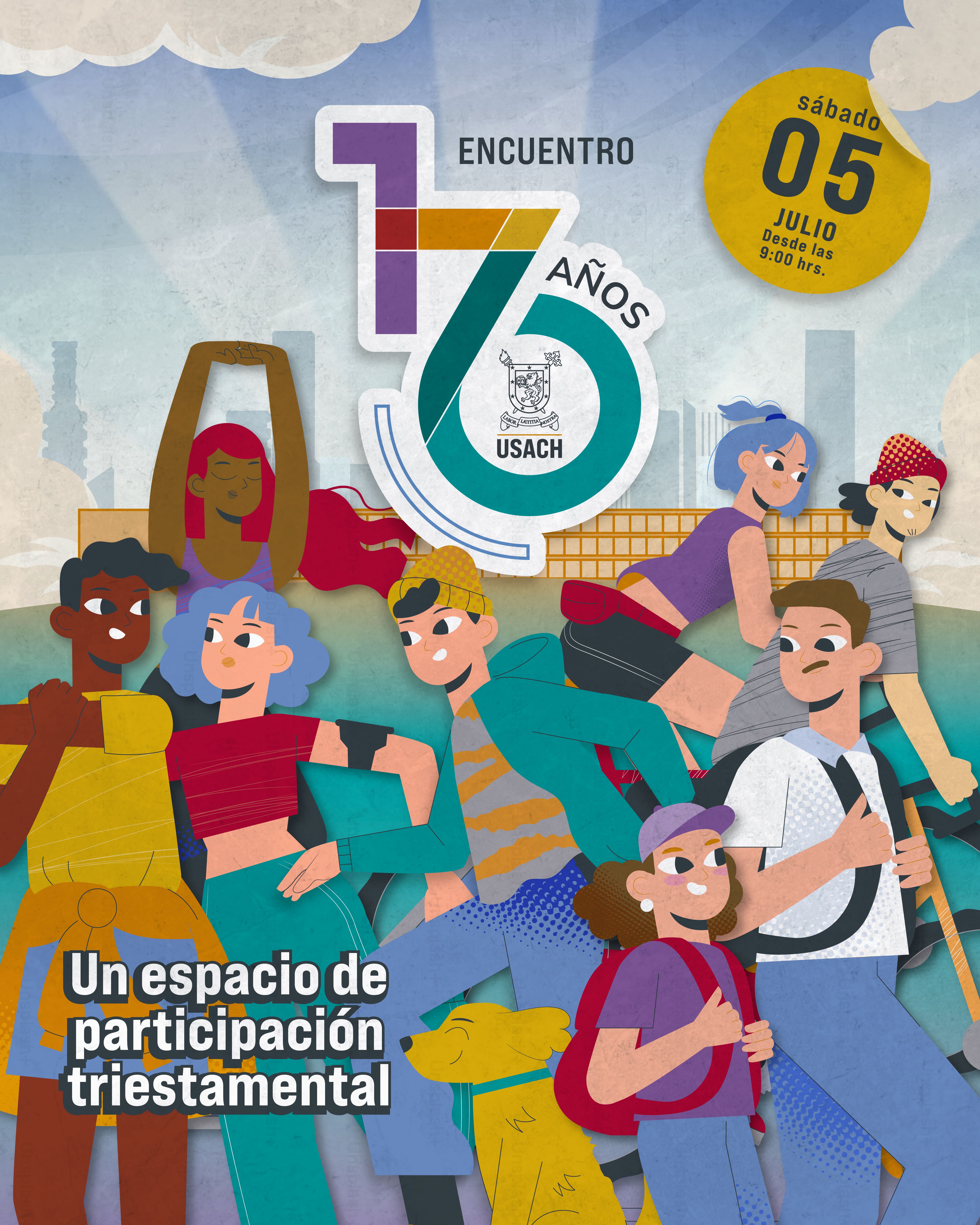 afiche que posee información sobre el evento