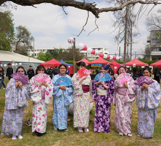 Asistentes al festival