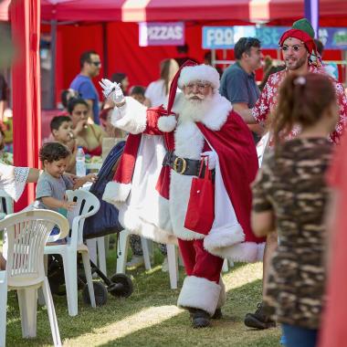 Llegada del Viejito Pascuero