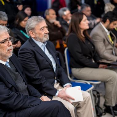 Publico escuchando una presentación