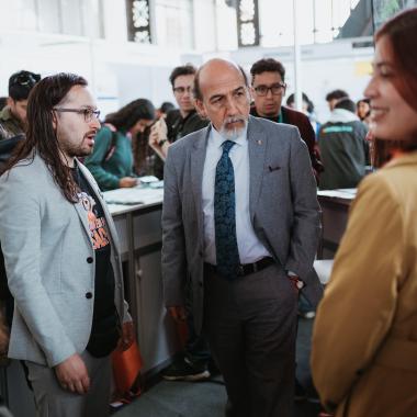 Asistentes al Salón de Orientación de Alternativas Académicas