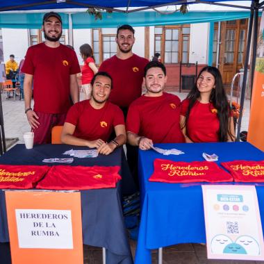 Stand interactivo "Herederos de la rumba"