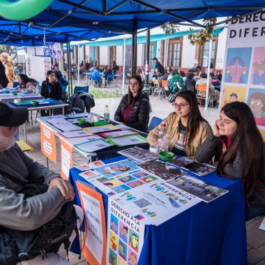 Stand interactivo "Inclusión y derecho a la diferencia" 