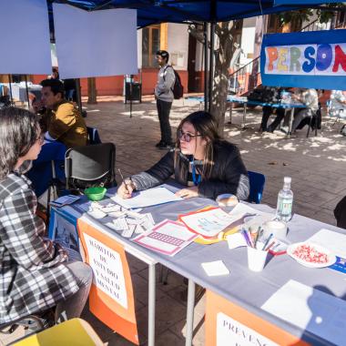 Stand interactivo "Hábitos de estudios y salud mental"