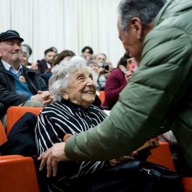 Asistentes a la ceremonia