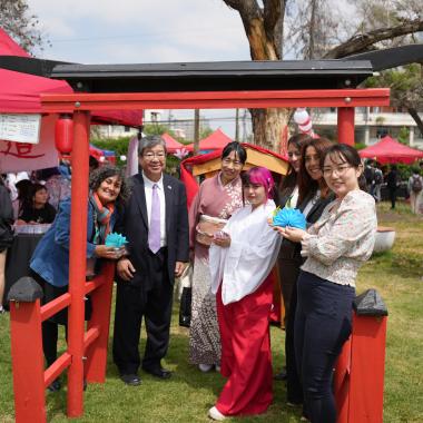 Asistentes al festival