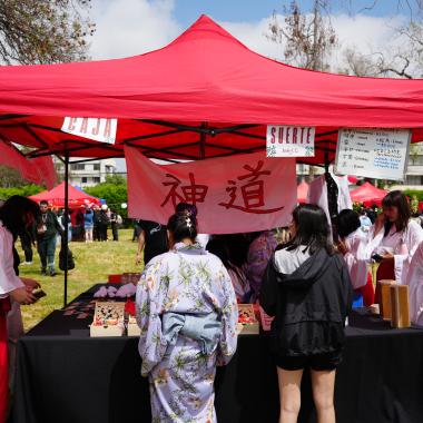 Stand del festival