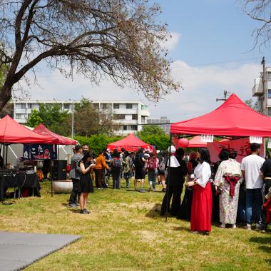 Stand del festival