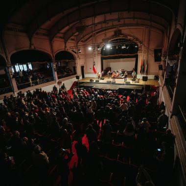 Aula magna en toda su capacidad