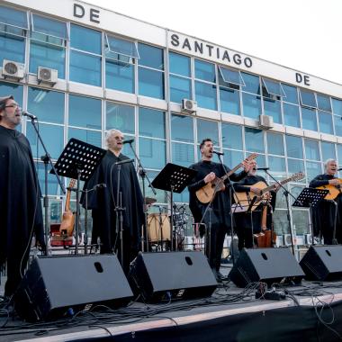 la vuelta de Quilapayún al lugar donde fueron artistas estables entre 1971 y 1973