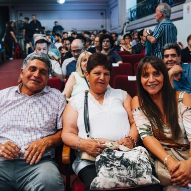 Publico esperando que inicie el concierto