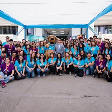 Equipo que participo en la feria