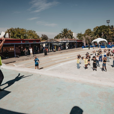 Participantes de baile entretenido