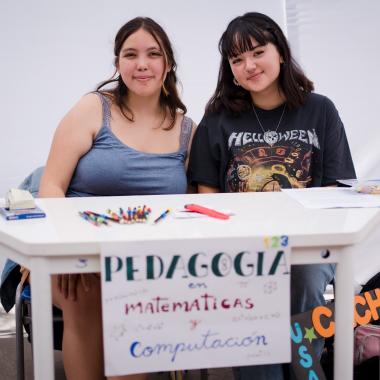 Stand de Pedagogía en matemáticas y computación