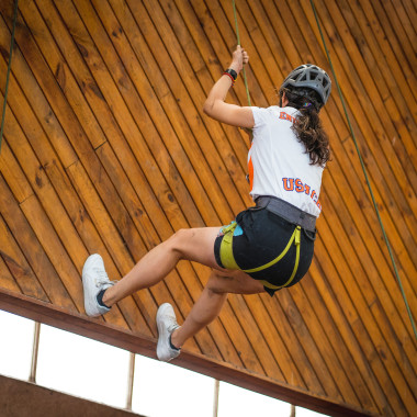 Demostración de escalada