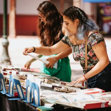 Visitas a la Exhibición de libros