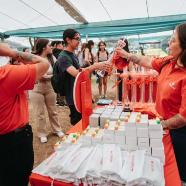 Entrega de premios del sorteo de Santander