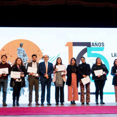 Entrega de premios a quienes han trabajado en la universidad