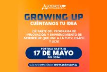 Afiche del programa Growing Up.