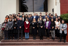 Foto representantes de unidades de egresados y egresadas del Cuech