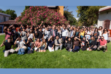 Autoridades Usach reciben a  estudiantes internacionales 2025