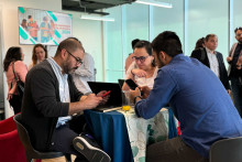 Imagen de la jornada en la que participó Sinapsis Usach