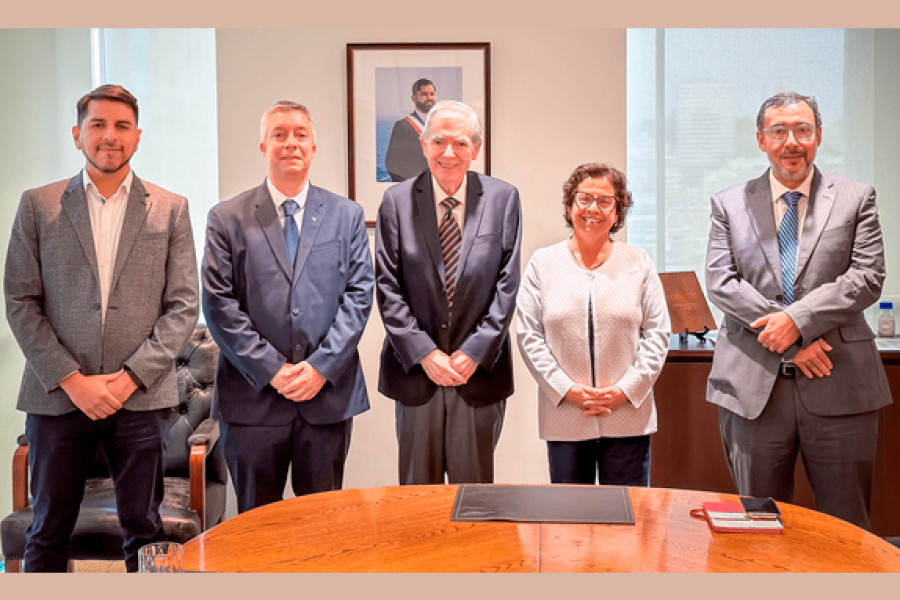 Académica y académicos del Departamento de Ingeniería en Minas.