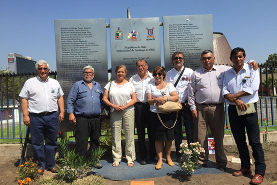 Integrantes de la Corporación Solidaria UTE-Usach.