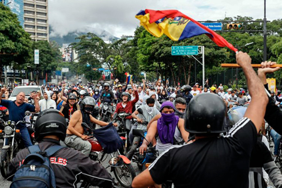 Manisfestación Venezuela 