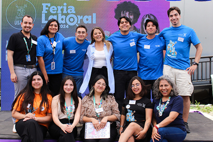 Equipo organizador Feria Laboral Usach