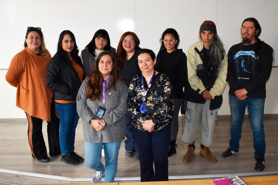 Dra. Isabel Torres, junto al equipo del programa AMI