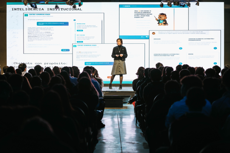 Expositora Carolina Bonacic