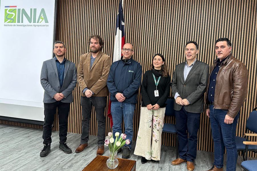 En la fotografía aparecen los investigadores del proyecto. 