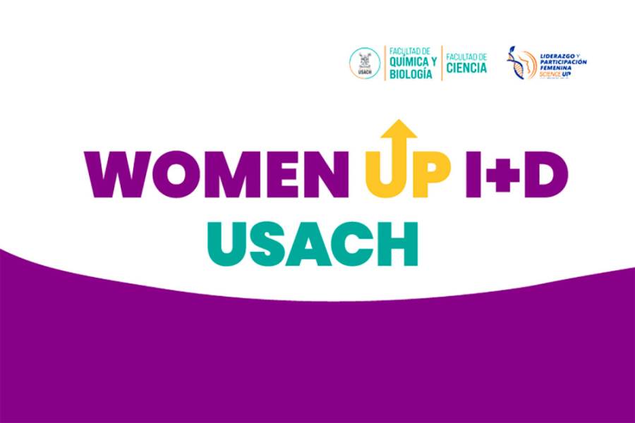 Afiche de la actividad. El cuadro se divide en morado y blanco y letras en morado, amarillo y verde.