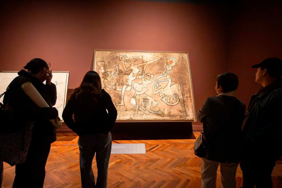 Exposición de Roberto Matta en el MNBA