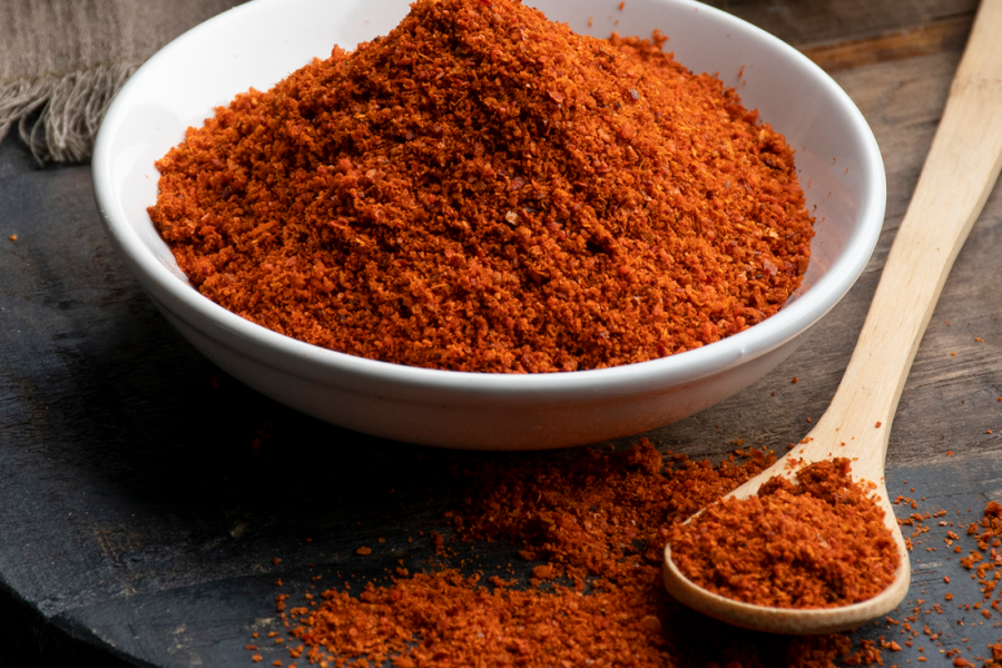 Plato y cuchara con merkén